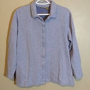 Caslon button down sweatshirt